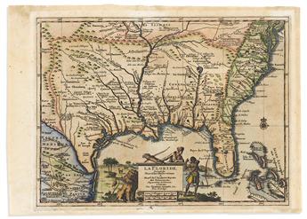 (NORTH AMERICA.) Pieter van der Aa. La Floride, Suivant les Nouvelles Observations.                                                              